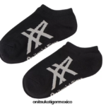 Onitsuka Tiger accesorios 4P8D6N494 negro/gris jaspeado unisexo calcetines