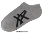 Onitsuka Tiger accesorios 4P8D6N495 gris negro unisexo calcetines - Image 2