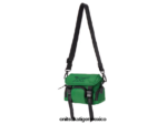 Onitsuka Tiger accesorios 4P8D6N498 verde unisexo mini bolso de hombro - Image 3