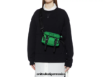 Onitsuka Tiger accesorios 4P8D6N498 verde unisexo mini bolso de hombro - Image 6