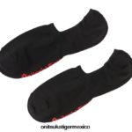Onitsuka Tiger accesorios 4P8D6N499 negro/rojo unisexo calcetines invisibles