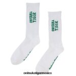 Onitsuka Tiger accesorios 4P8D6N511 blanco verde unisexo medias medias