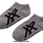 Onitsuka Tiger accesorios 4P8D6N529 gris negro unisexo calcetines