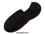 Onitsuka Tiger accesorios 4P8D6N530 negro/rojo unisexo calcetines invisibles - Image 2