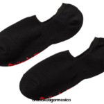 Onitsuka Tiger accesorios 4P8D6N530 negro/rojo unisexo calcetines invisibles