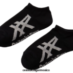Onitsuka Tiger accesorios 4P8D6N531 negro/gris jaspeado unisexo calcetines