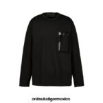 Onitsuka Tiger ropa 4P8D6N373 negro hombres es camiseta