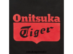 Onitsuka Tiger ropa 4P8D6N384 negro/rojo unisexo camiseta con logo - Image 5