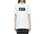 Onitsuka Tiger ropa 4P8D6N385 blanco negro unisexo camiseta con logo - Image 2
