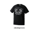 Onitsuka Tiger ropa 4P8D6N386 negro unisexo camiseta gráfica - Image 4