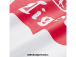 Onitsuka Tiger ropa 4P8D6N388 blanco rojo unisexo camiseta con logo - Image 5