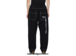 Onitsuka Tiger ropa 4P8D6N393 negro hombres pantalones - Image 2