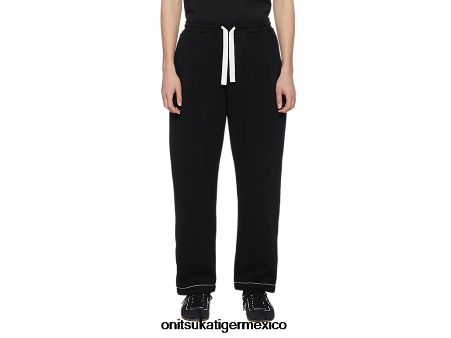 onitsuka_tiger_ropa_4p8d6n393_negro_hombres_pantalones.png Onitsuka Tiger ropa 4P8D6N393 negro hombres pantalones - Image 1