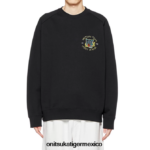 Onitsuka Tiger ropa 4P8D6N394 negro unisexo sudadera