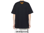 Onitsuka Tiger ropa 4P8D6N395 negro unisexo camiseta gráfica - Image 2