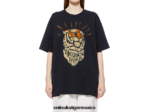 Onitsuka Tiger ropa 4P8D6N395 negro unisexo camiseta gráfica - Image 3