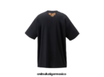 Onitsuka Tiger ropa 4P8D6N395 negro unisexo camiseta gráfica - Image 6
