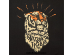 Onitsuka Tiger ropa 4P8D6N395 negro unisexo camiseta gráfica - Image 8