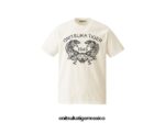 Onitsuka Tiger ropa 4P8D6N402 blanco unisexo camiseta gráfica - Image 3