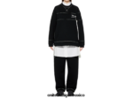 Onitsuka Tiger ropa 4P8D6N405 negro unisexo esta arriba - Image 15