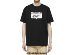 Onitsuka Tiger ropa 4P8D6N407 blanco negro unisexo camiseta con logo