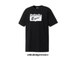Onitsuka Tiger ropa 4P8D6N407 blanco negro unisexo camiseta con logo - Image 5