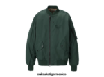 Onitsuka Tiger ropa 4P8D6N408 caqui unisexo chaqueta bomber p - Image 16