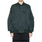 Onitsuka Tiger ropa 4P8D6N408 caqui unisexo chaqueta bomber p