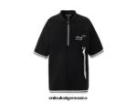 Onitsuka Tiger ropa 4P8D6N410 negro unisexo parte superior - Image 11