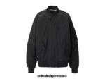 Onitsuka Tiger ropa 4P8D6N415 negro unisexo chaqueta bomber p - Image 16