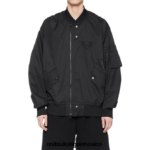Onitsuka Tiger ropa 4P8D6N415 negro unisexo chaqueta bomber p
