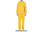 Onitsuka Tiger ropa 4P8D6N418 amarillo unisexo pista superior - Image 2