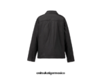 Onitsuka Tiger ropa 4P8D6N421 negro hombres chaqueta - Image 2