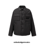 Onitsuka Tiger ropa 4P8D6N421 negro hombres chaqueta
