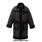 Onitsuka Tiger ropa 4P8D6N422 negro hombres abrigo
