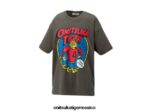 Onitsuka Tiger ropa 4P8D6N423 gris oscuro hombres camiseta gráfica - Image 2