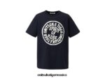 Onitsuka Tiger ropa 4P8D6N427 Armada hombres camiseta gráfica