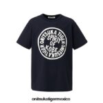 Onitsuka Tiger ropa 4P8D6N427 Armada hombres camiseta gráfica