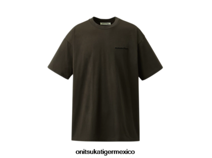 Onitsuka Tiger ropa 4P8D6N430 gris oscuro hombres camiseta gráfica