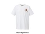 Onitsuka Tiger ropa 4P8D6N432 blanco hombres camiseta gráfica