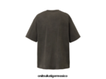Onitsuka Tiger ropa 4P8D6N435 gris oscuro hombres camiseta gráfica - Image 2