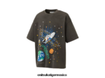 Onitsuka Tiger ropa 4P8D6N435 gris oscuro hombres camiseta gráfica - Image 3