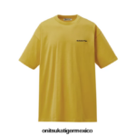 Onitsuka Tiger ropa 4P8D6N437 amarillo hombres camiseta gráfica