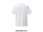 Onitsuka Tiger ropa 4P8D6N439 blanco hombres camiseta gráfica - Image 2