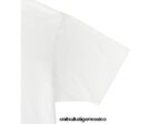 Onitsuka Tiger ropa 4P8D6N439 blanco hombres camiseta gráfica - Image 4