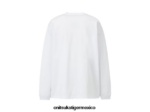 Onitsuka Tiger ropa 4P8D6N440 blanco hombres camiseta gráfica - Image 2