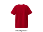 Onitsuka Tiger ropa 4P8D6N441 rojo hombres camiseta gráfica - Image 2