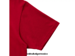 Onitsuka Tiger ropa 4P8D6N441 rojo hombres camiseta gráfica - Image 4