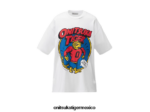 Onitsuka Tiger ropa 4P8D6N442 blanco hombres camiseta gráfica