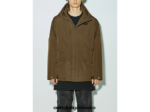 Onitsuka Tiger ropa 4P8D6N446 aceituna hombres chaqueta de plumas